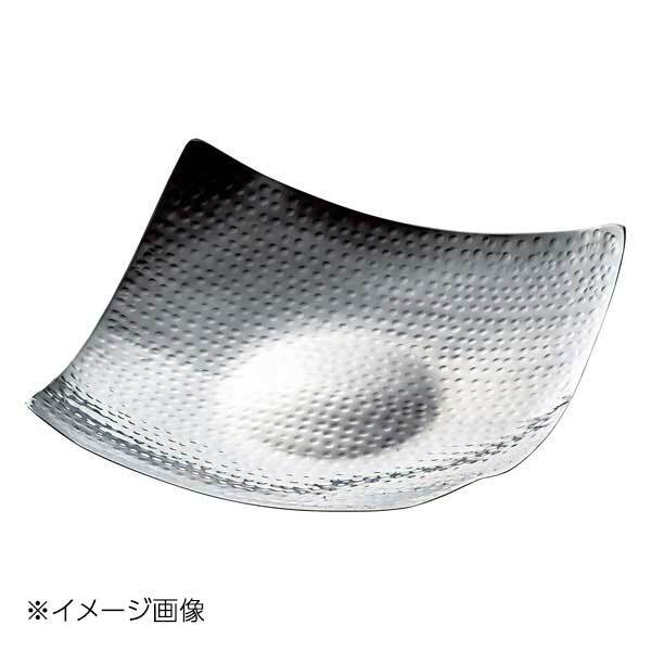 ヤマコー 用美 ステンレス槌目 吹上正角皿(小) 23962拍卖
