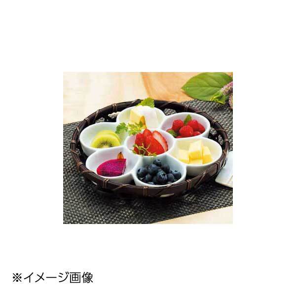 ヤマコー 用美 オードブル染篭B(花型パレット皿セット) 24676拍卖