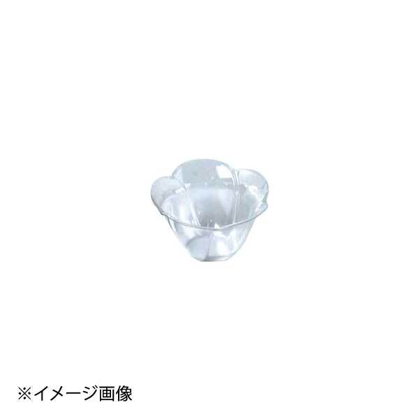 ヤマコー 用美 ワンウェイ・プラ小鉢 梅 クリア (200個入) 27807拍卖