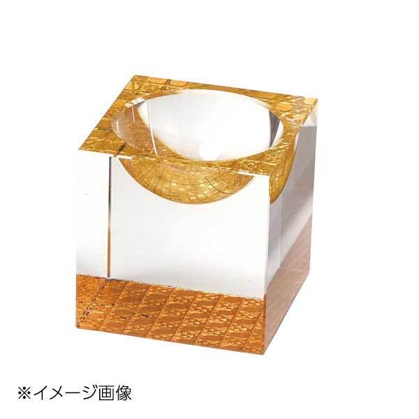ヤマコー 用美 クリスタルキューブ (ラウンドホール) 金 27902拍卖