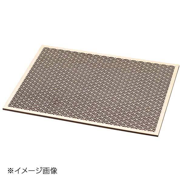 ヤマコー 用美 ひのき細密膳 長角 (大) 青海波 38138拍卖