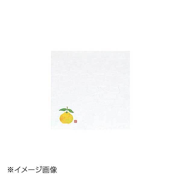 ヤマコー 用美 4寸雲竜敷紙 ゆず (100枚入) 64426拍卖
