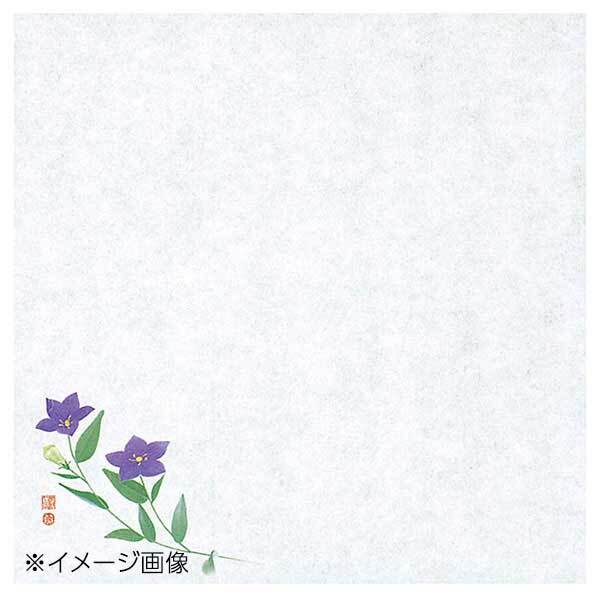 ヤマコー 用美 4寸御所の花 耐油天紙 桔梗 (100枚入) 65821拍卖