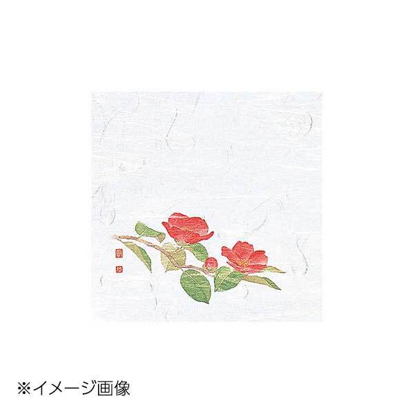ヤマコー 用美 4寸OP懐石敷紙 椿 (100枚入) 65121拍卖
