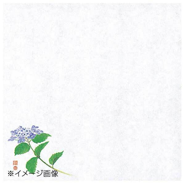 ヤマコー 用美 4寸御所の花 耐油天紙 紫陽花 (100枚入) 65819拍卖