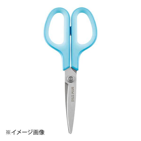プラス フィットカットカーブS型 抗菌グリップ SC-175S-AB ブルー拍卖