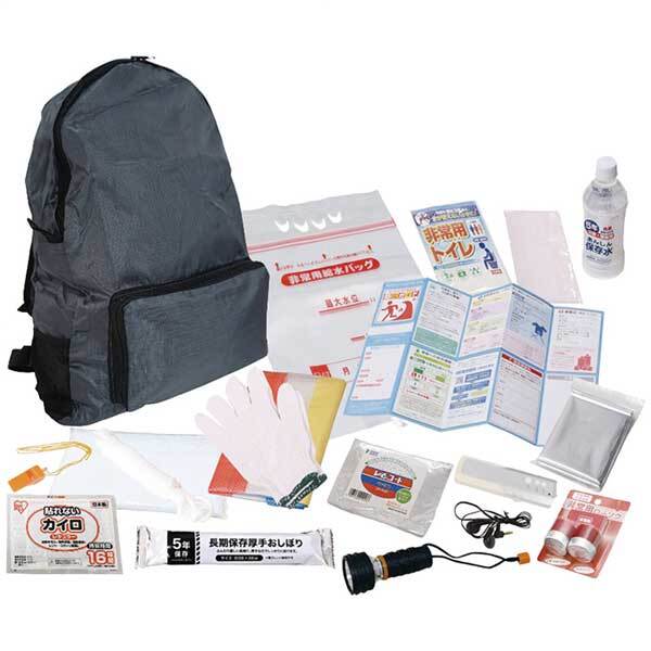 ナカガワ 非常持出しリュック18点セット HR25-18拍卖