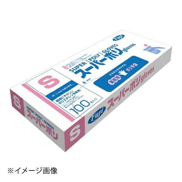 フジ スーパーポリグローブ 半透明 S 100枚入 609100拍卖