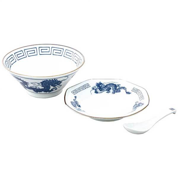 マルサン近藤 レトロ中華 ラーメンチャーハン 青 04937(青)拍卖