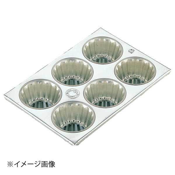 ブリキマフィン型 #120-6P ENDO 遠藤孝商店 White Thumb ホワイトサム拍卖