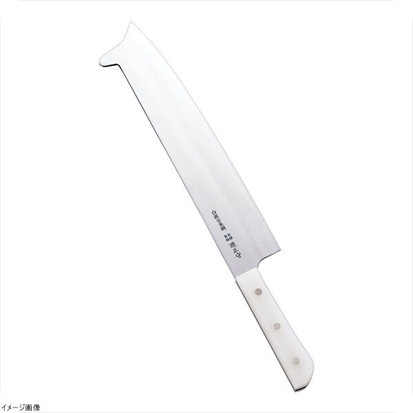 源正守 角付冷凍包丁 樹脂柄 (白銀安来鋼) 33cm拍卖