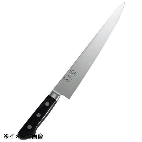 角三郎 ハイカーボン10A ツバ付パッカー柄 筋引 27cm拍卖