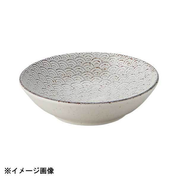 花伝 古代粉引き 青海波 13.5cm浅ボウル 52283015拍卖