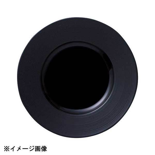 光洋陶器 KOYO ナイトストリーム 18cm リムプレート マット&シャイニーブラック 19630007拍卖