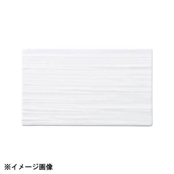 光洋陶器 KOYO ジャパニーズモダン ピュアホワイト 16.5cm 線紋平長角皿 19510039拍卖