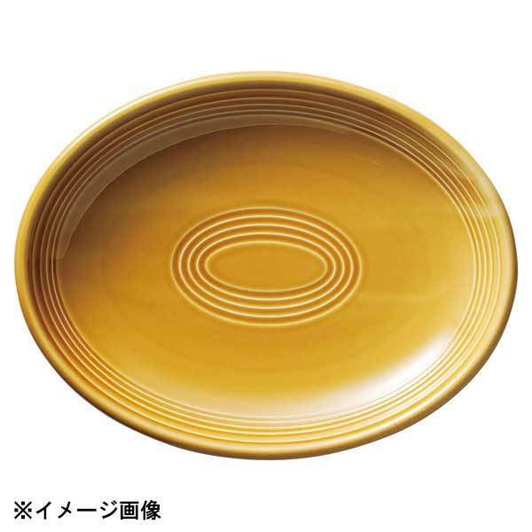光洋陶器 KOYO オービット メローアンバー 28.5cm プラター 12660044拍卖