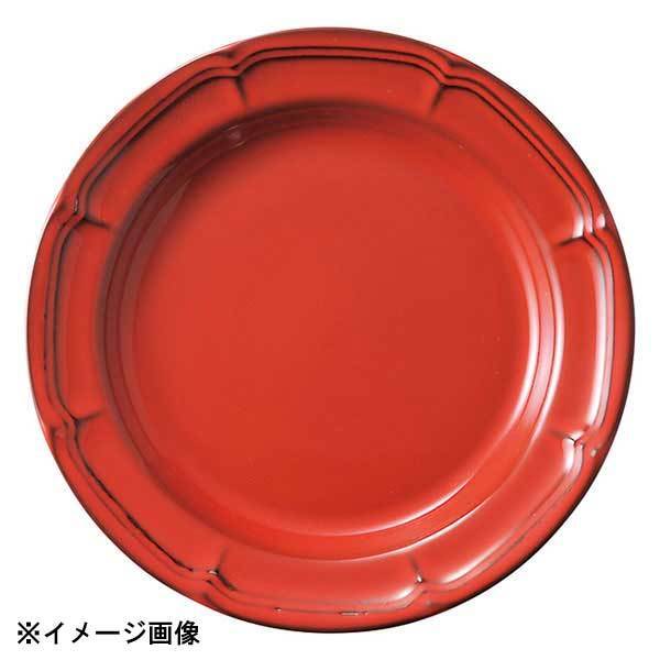 光洋陶器 KOYO ラフィネ ヴィンテージレッド 19.5cm リムプレート 15944106拍卖