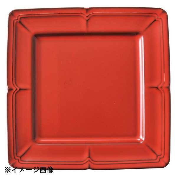 光洋陶器 KOYO ラフィネ ヴィンテージレッド 27.5cm スクエアープレート 15944061拍卖