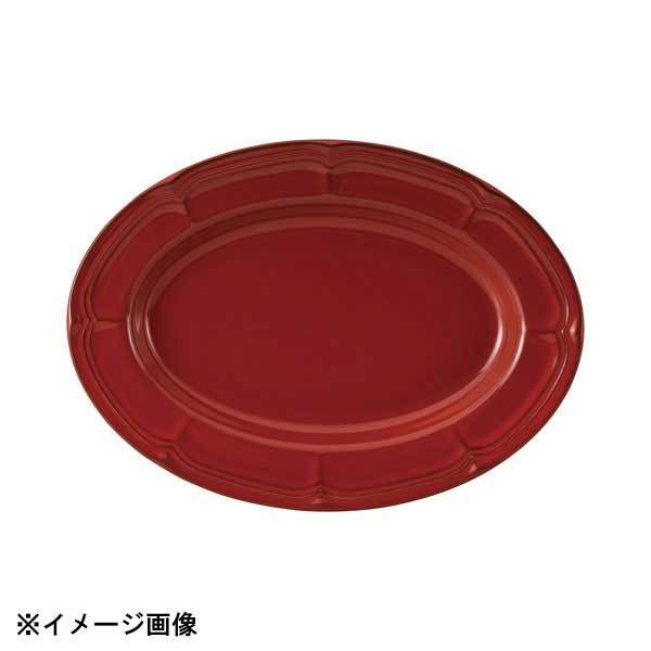 光洋陶器 KOYO ラフィネ ヴィンテージレッド 30.5cm オーバルプラター 15944046拍卖