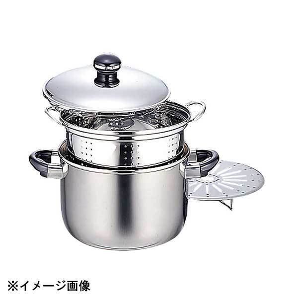 宮崎製作所 オブジェOJ-5D-Dシチューポット(穴明内鍋&スチームプレート付)18cm3L 013062拍卖