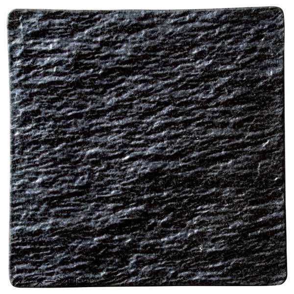 桐井陶器 モデルノ MODERNO 26cm正角皿 黒曜 36626071拍卖