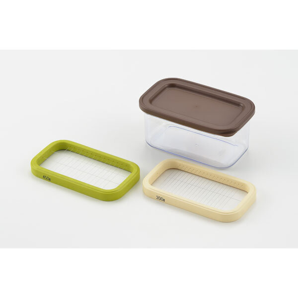 ヨシカワ yoshikawa ホームベーカリー倶楽部 シール蓋で保存ができるバターカッター SJ3324拍卖