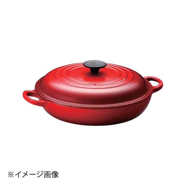 ル・クルーゼ ビュッフェ・キャセロール 2532 26cmチェリーレッド拍卖