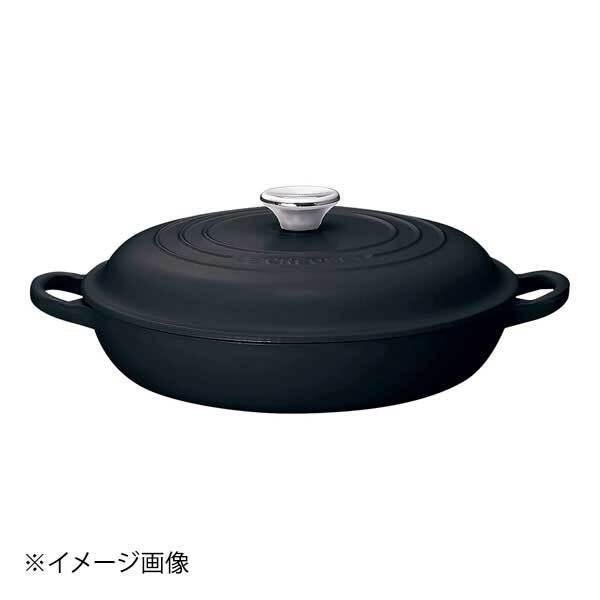 ル・クルーゼ ビュッフェ・キャセロール 2132 26cmマットブラック拍卖
