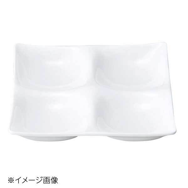 桐井陶器 モデルノ MODERNO Kowake(コワケ) ミニ四つ仕切り皿 01-33M拍卖