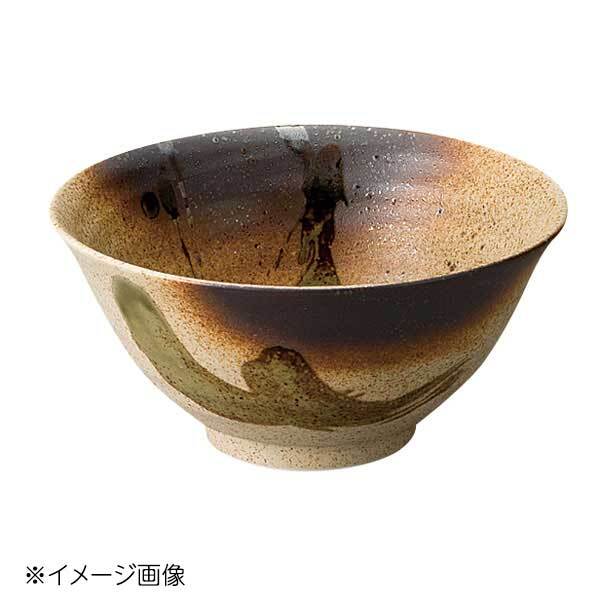 桐井陶器 モデルノ MODERNO 信楽織部(しがらきおりべ) 手引6.3寸反種丼 03-04拍卖