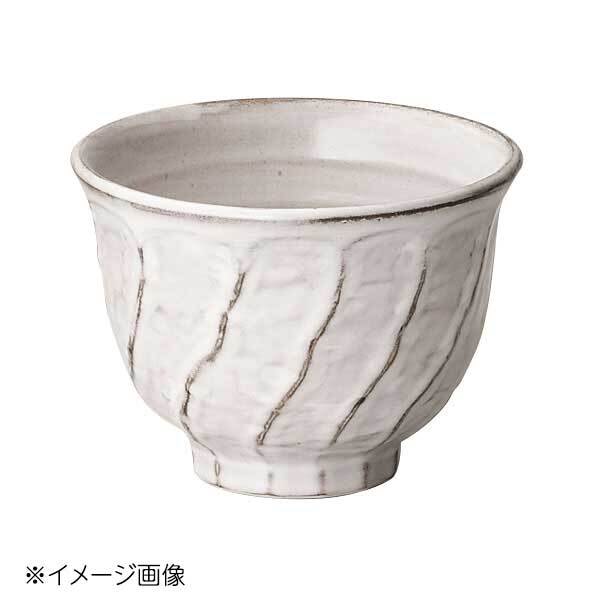 桐井陶器 モデルノ MODERNO 粉引ねじり小丼 169-0046拍卖