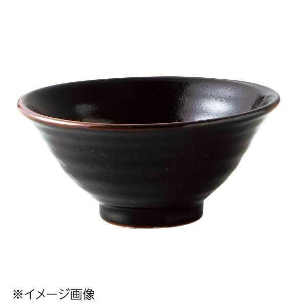 桐井陶器 モデルノ MODERNO 柚子黒天目 六兵衛4.8飯碗 048-A504拍卖
