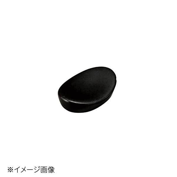 桐井陶器 モデルノ MODERNO 黒5cm楕円箸置 20-90K拍卖