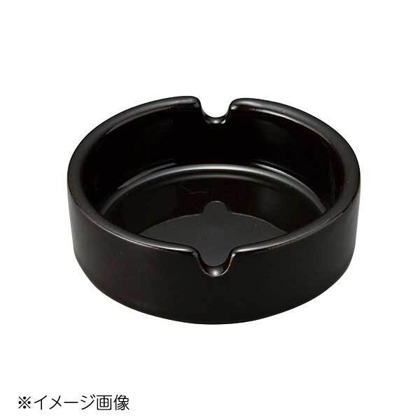 桐井陶器 モデルノ MODERNO 7cm丸灰皿BK 20-35拍卖