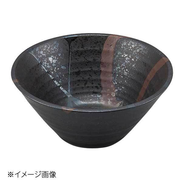 桐井陶器 モデルノ MODERNO 東雲(黒)水輪6.5麺丼 287-20拍卖