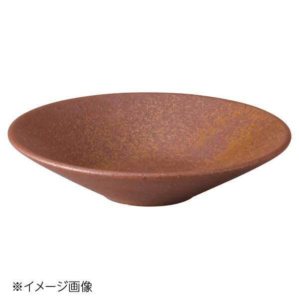 桐井陶器 モデルノ MODERNO 14cm深皿 赤茶備前 294-29拍卖