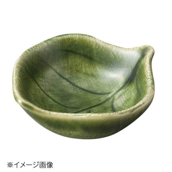 桐井陶器 モデルノ MODERNO 織部 木の葉型千代口 290-7903拍卖