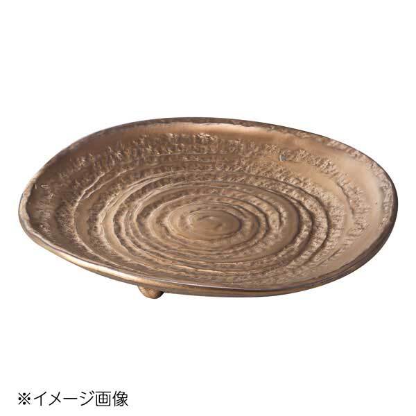 桐井陶器 モデルノ MODERNO 金彩三足9寸皿 310-11拍卖