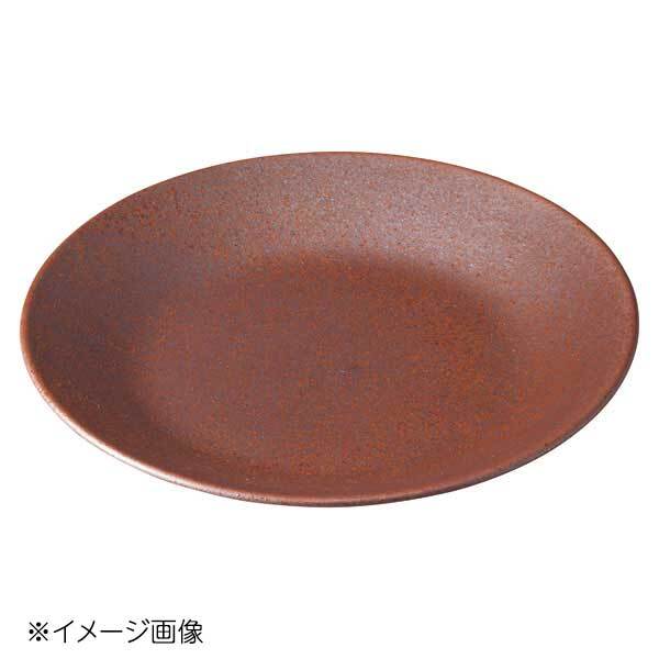 桐井陶器 モデルノ MODERNO 赤茶備前 26.5cm皿 294-15拍卖