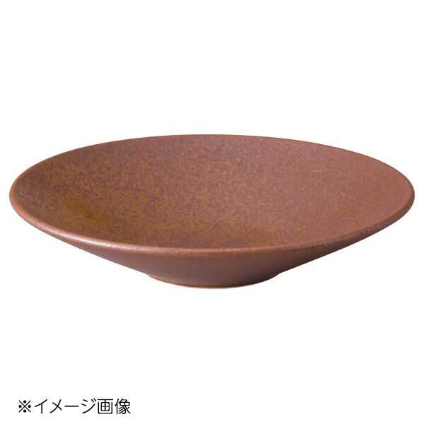 桐井陶器 モデルノ MODERNO 17cm深皿 赤茶備前 294-30拍卖