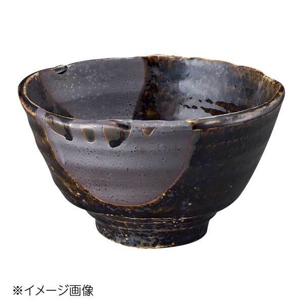 桐井陶器 モデルノ MODERNO 織部いぶし流し4.5丼 314-38拍卖