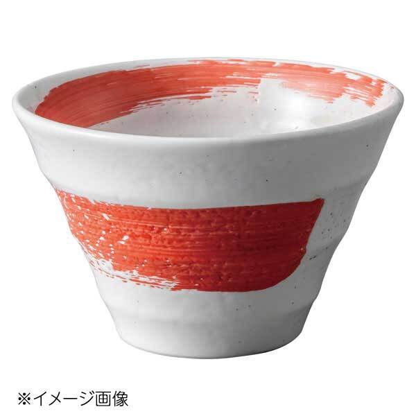 桐井陶器 モデルノ MODERNO 粉引赤渦 渦小丼 480-0052拍卖