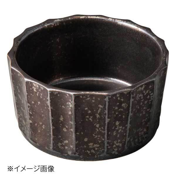 桐井陶器 モデルノ MODERNO 銀青 しのぎ小付 300-70拍卖