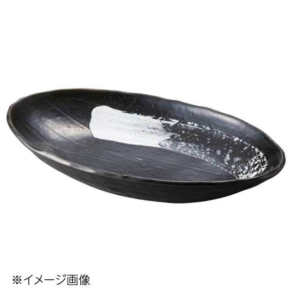 桐井陶器 モデルノ MODERNO 白刷毛 舟型特大鉢 312-23拍卖