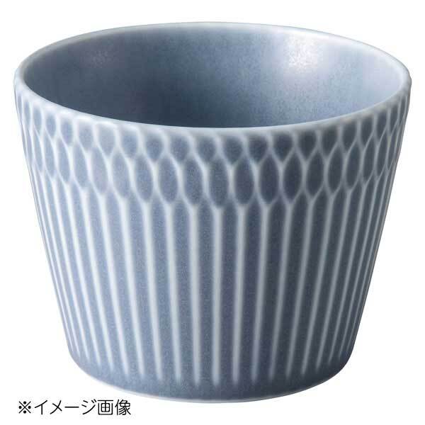 桐井陶器 モデルノ MODERNO 漣 さざなみ 猪口カップ ブルーグレー 876-4407拍卖