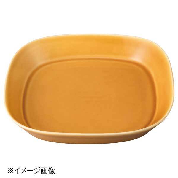 桐井陶器 モデルノ MODERNO Holiday 21.5cm深皿 マスタード 876-2401拍卖