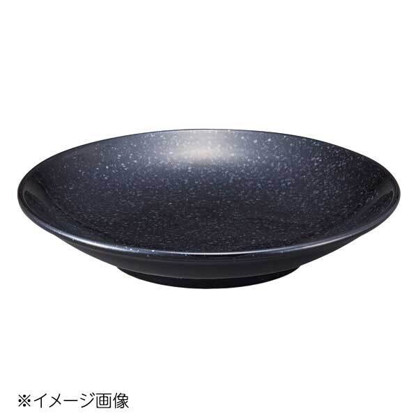 桐井陶器 モデルノ MODERNO 黒御影 21cm深皿 GY091拍卖