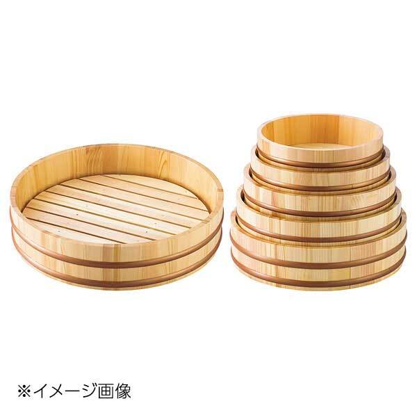 ヤマコー 用美 天然木盛込桶 クリアー(目皿付) 尺2 30003拍卖