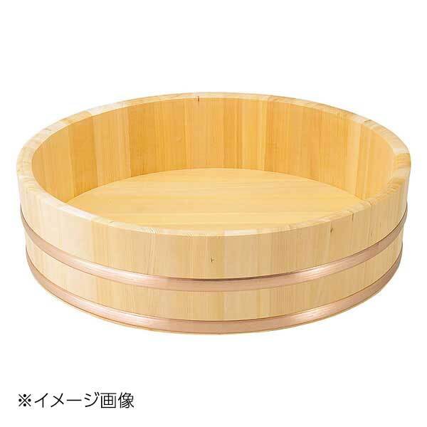 ヤマコー 用美 椹・大半切 (銅タガ・底竹補強付) 約10升 04226拍卖