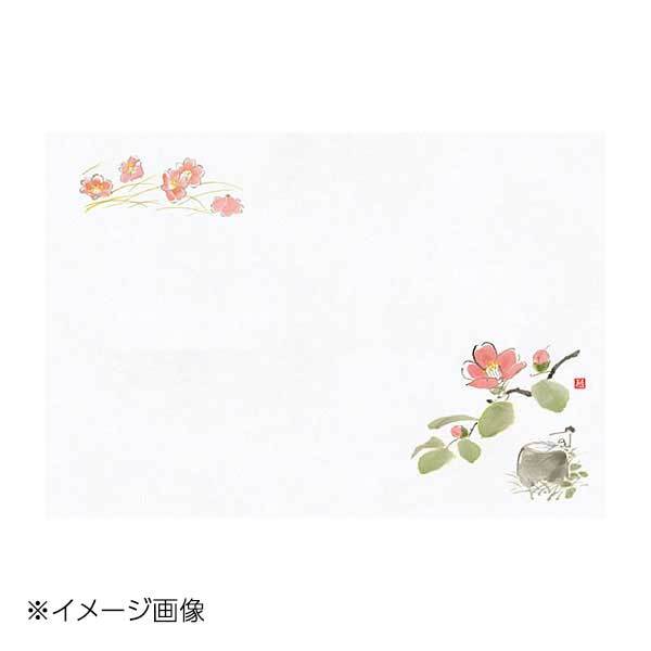 ヤマコー 用美 尺1お手元まっと 花景色 椿 (100枚入) 64968拍卖